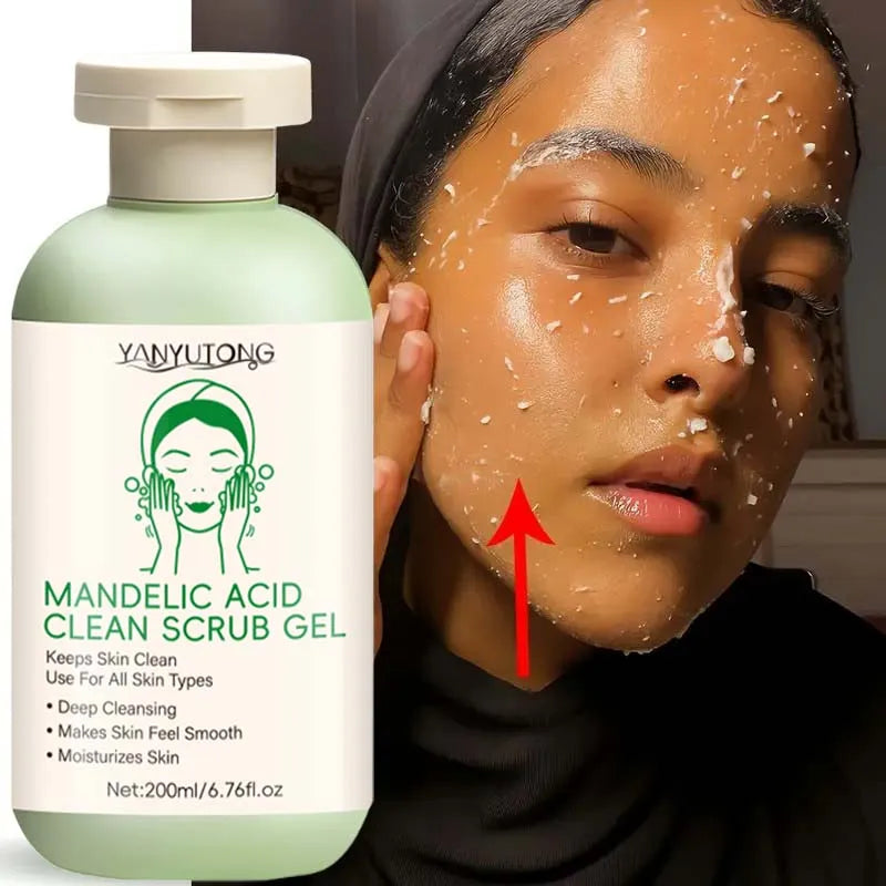 Facial Exfoliating Gel | Deep Pore Cleansing & Oil Control 200ml Scrubs Treatments 1 pcs 200ml Tidesmit