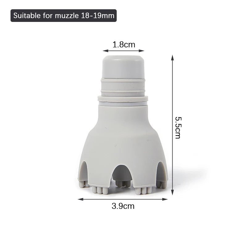 Massage Gun Replacement Heads | Deep Tissue Recovery Set | 12-19mm Fascia Gun 1819mm Tidesmit