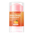 Tidesmit Aluminum-Free Full-Body Deodorant Stick with Orange Extract for long-lasting freshness and skin hydration.