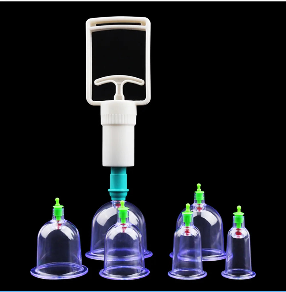 Vacuum Cupping Massage Kit for Deep Tissue and Muscle Recovery Fascia Gun Tidesmit