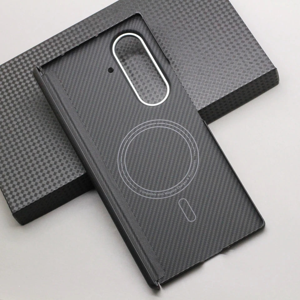 Samsung Galaxy Z Fold 7 Aramid Fiber Case | Slim Shock-Absorbing Cover Tidesmit