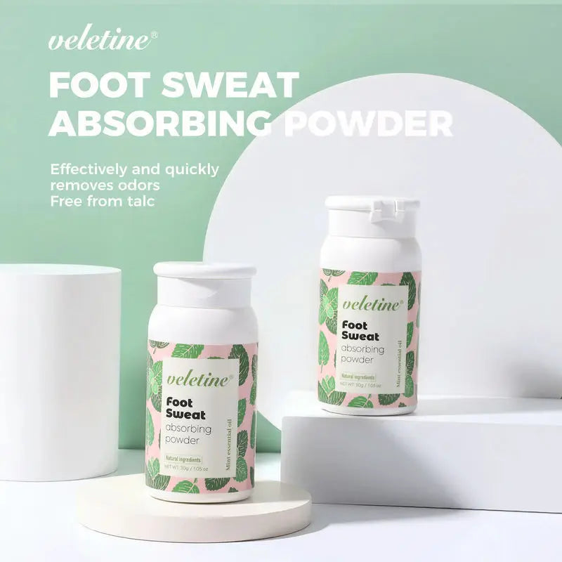 Tidesmit organic foot deodorant powder, natural sweat-absorbing formula to eliminate odor and keep feet cool and dry.