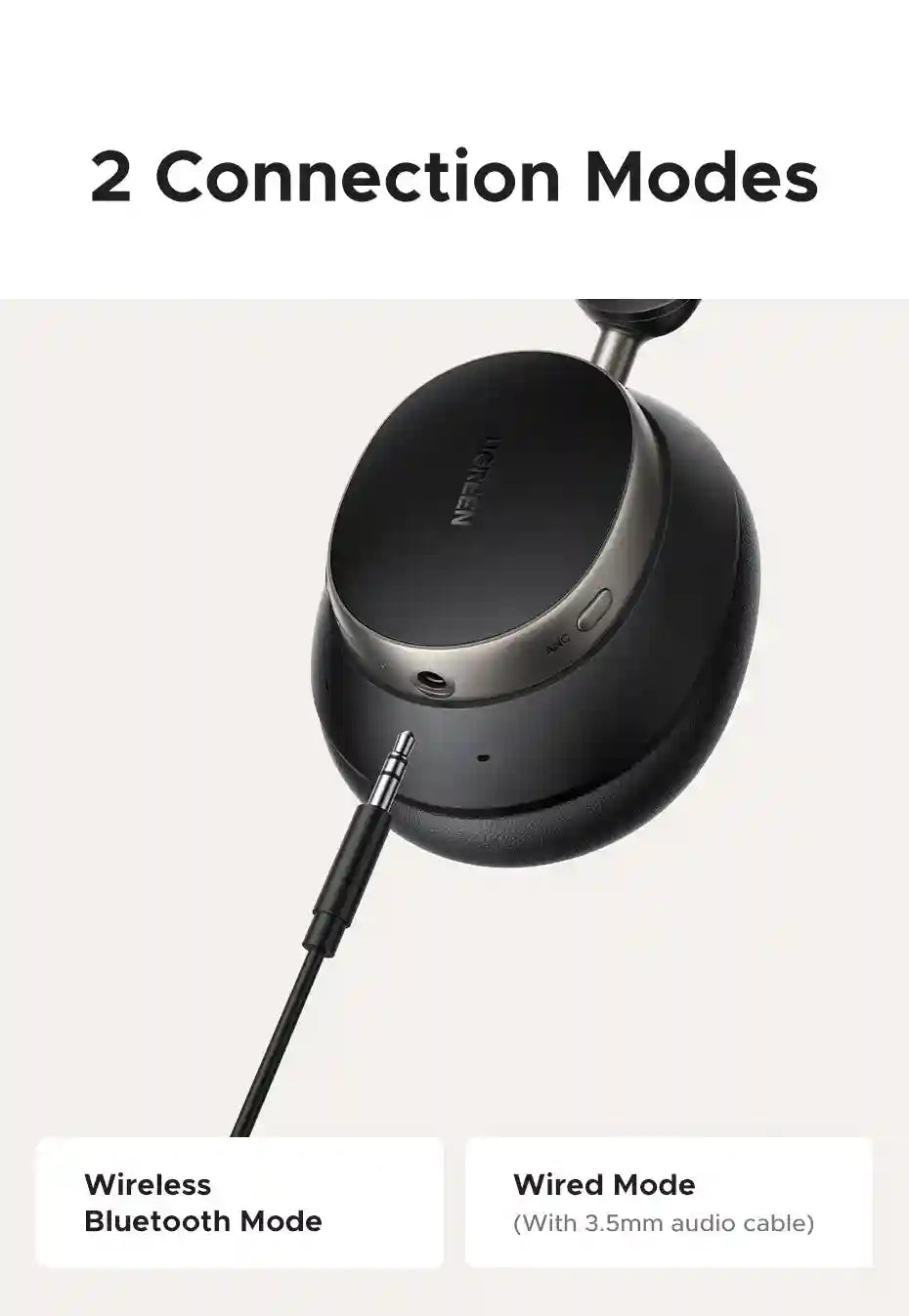 Wireless Noise Canceling Headphones | 120H Battery | Studio Pro Tidesmit