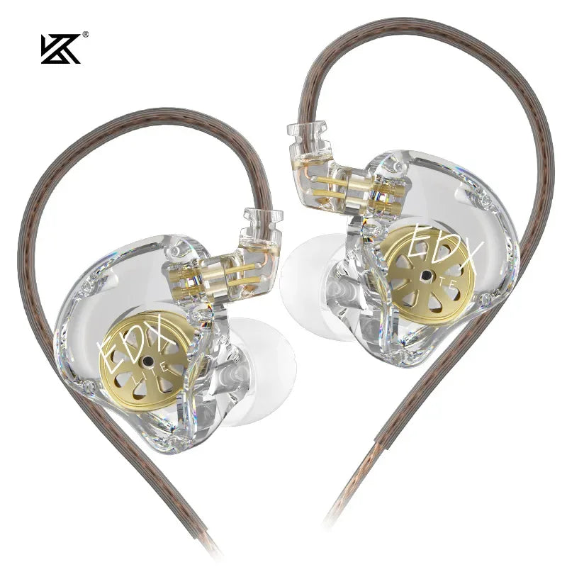 Tidesmit EDX Lite HiFi Bass In-Ear Monitors with Microphone EDX Lite Clear NOMIC Tidesmit