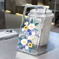 Redmi Note 14 Clear Case | Jasmine Floral Shock-Absorbing Slim Fit Cover 8 Tidesmit