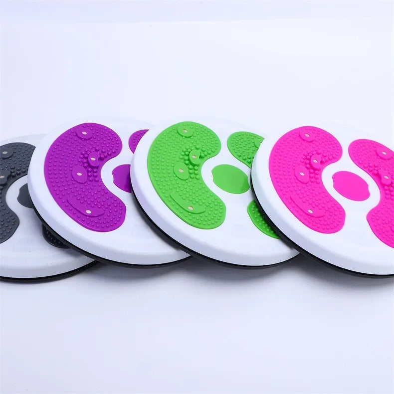 Waist Twisting Disc for Abdominal Toning - Magnetic Fitness Tool Body Shaping Massage Equipment Tidesmit