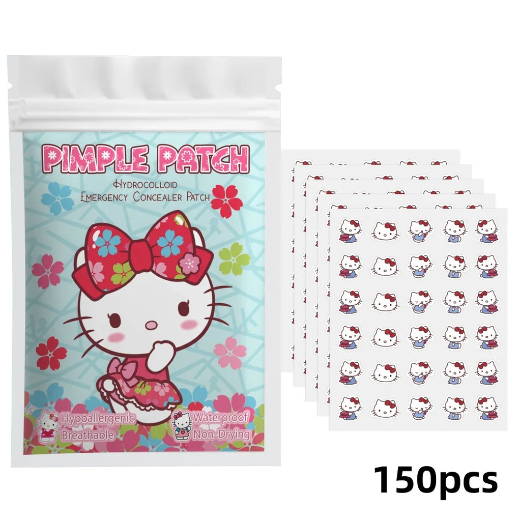 Acne patches, acne stickers, facial acne patches, concealer, concealer stickers 150PCS hello kitty
