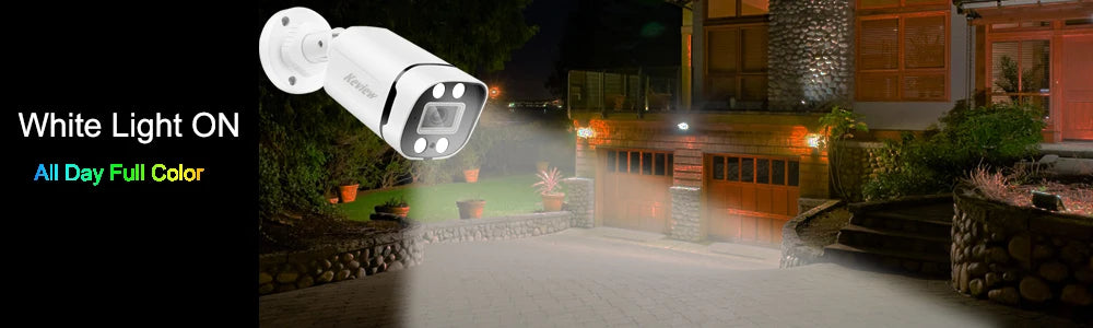 4K POE IP Camera Audio Outdoor 8MP 4MP POE/NOT POE H.265 Onvif Bullet CCTV Home 5MP Color Night Vision Security Camera