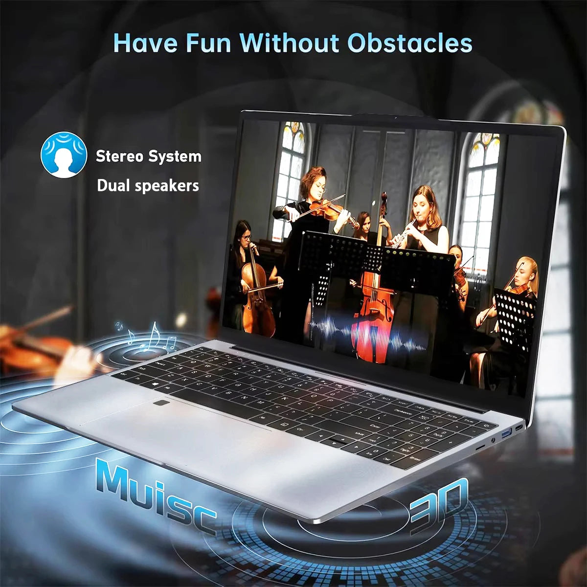 2026 15.6" Intel Core i9 9900U Laptop Computer PC Windows 11 Pro 16GB RAM 1TB 2TB SSD Laptops Office Fingerprint Unlock Game PC