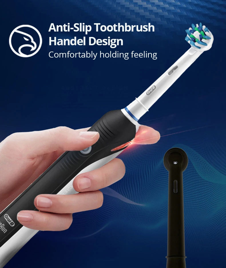 Oral B Sonic Electric Toothbrush PRO4000 RPO600 D12 Vitality Rotating Tooth Brush for Adults Oral Cares Rechargeable Waterproof