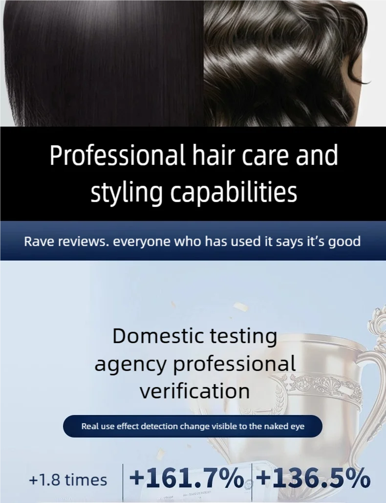 7-in-1 ionic hair dryer set with high-speed motor for professional styling, creating sleek, voluminous hair results.
