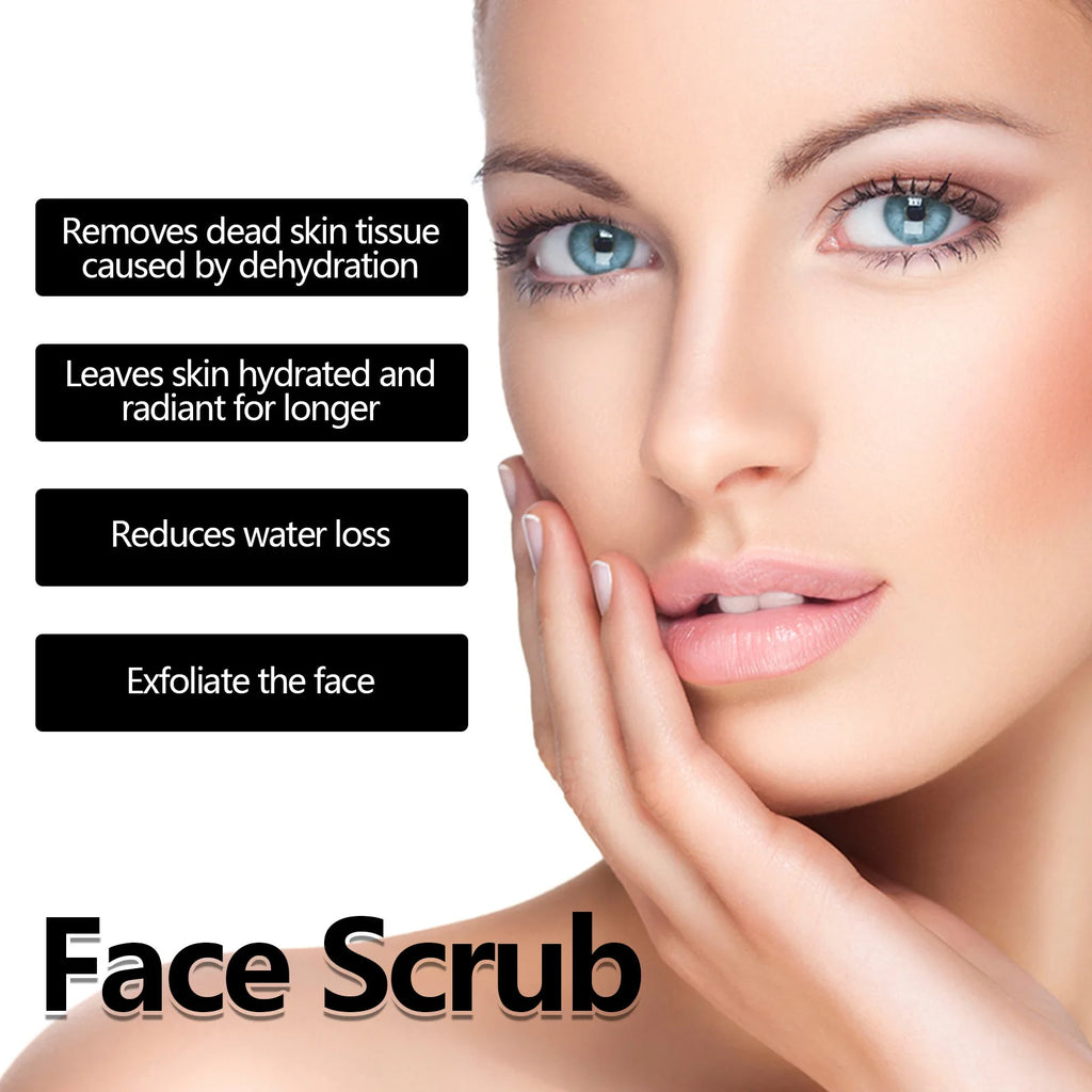 Facial Scrub for Dead Skin Removal, Pore Tightening Treatment - Tidesmit Scrubs Treatments Tidesmit