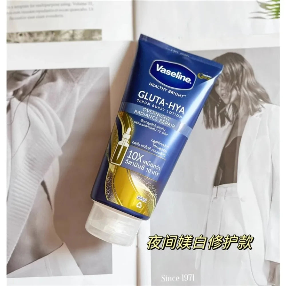 300ml Night Body Lotion Moisturizing and Refreshing Glutathione Nicotinamide Whitening Tool 4 Colors Skin Whitening
