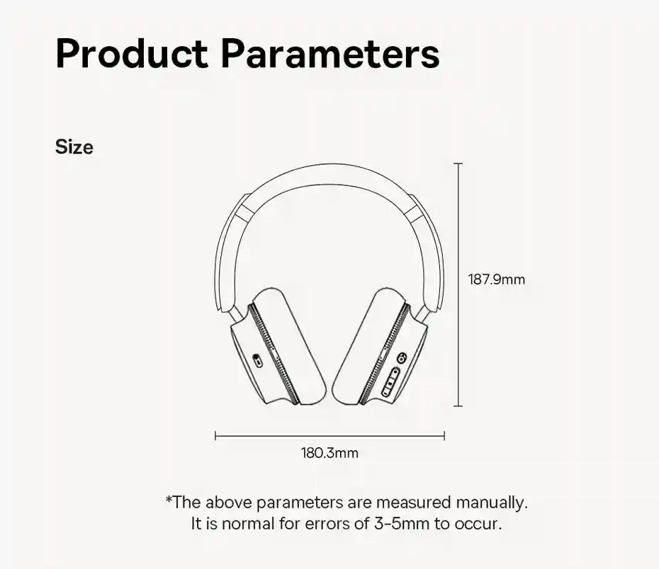 Tidesmit Wireless Headphones: Active Noise Cancellation & Spatial Audio Tidesmit
