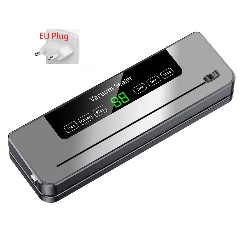 Tidesmit electric vacuum sealer with built-in cutter and dry/wet mode for efficient kitchen food storage sealing 24