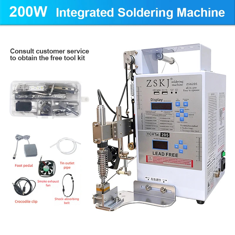 Semi-Automatic Soldering Machine 200W USB Precision Station 200w Tidesmit