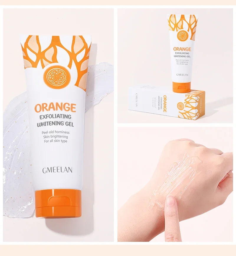 Orange Exfoliating Gel 50g - Natural Brightening Facial Scrub Scrubs Treatments Tidesmit