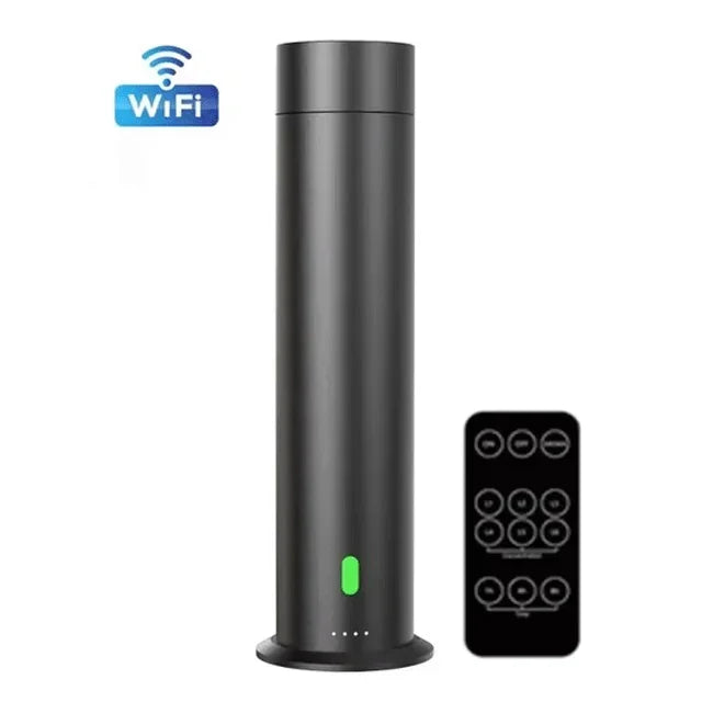 Smart Waterless Aromatherapy Essential Oil Diffuser Professional Scent Air Machine Column Aroma Diffuser for Home Large Room