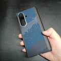 Samsung Galaxy Z TriFold Case: Aramid Fiber Slim Military-Grade Cover Milky Way Samsung Galaxy Z TriFold Tidesmit