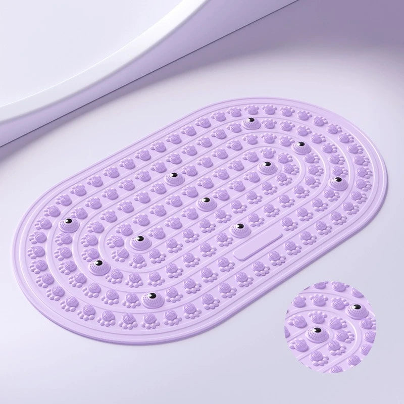 Foot Yoga Massage Acupressure Board Mat Anti Fatigue Walk Stone Acupoint Mat Particle Portable Massage Tool Foot Care Tools