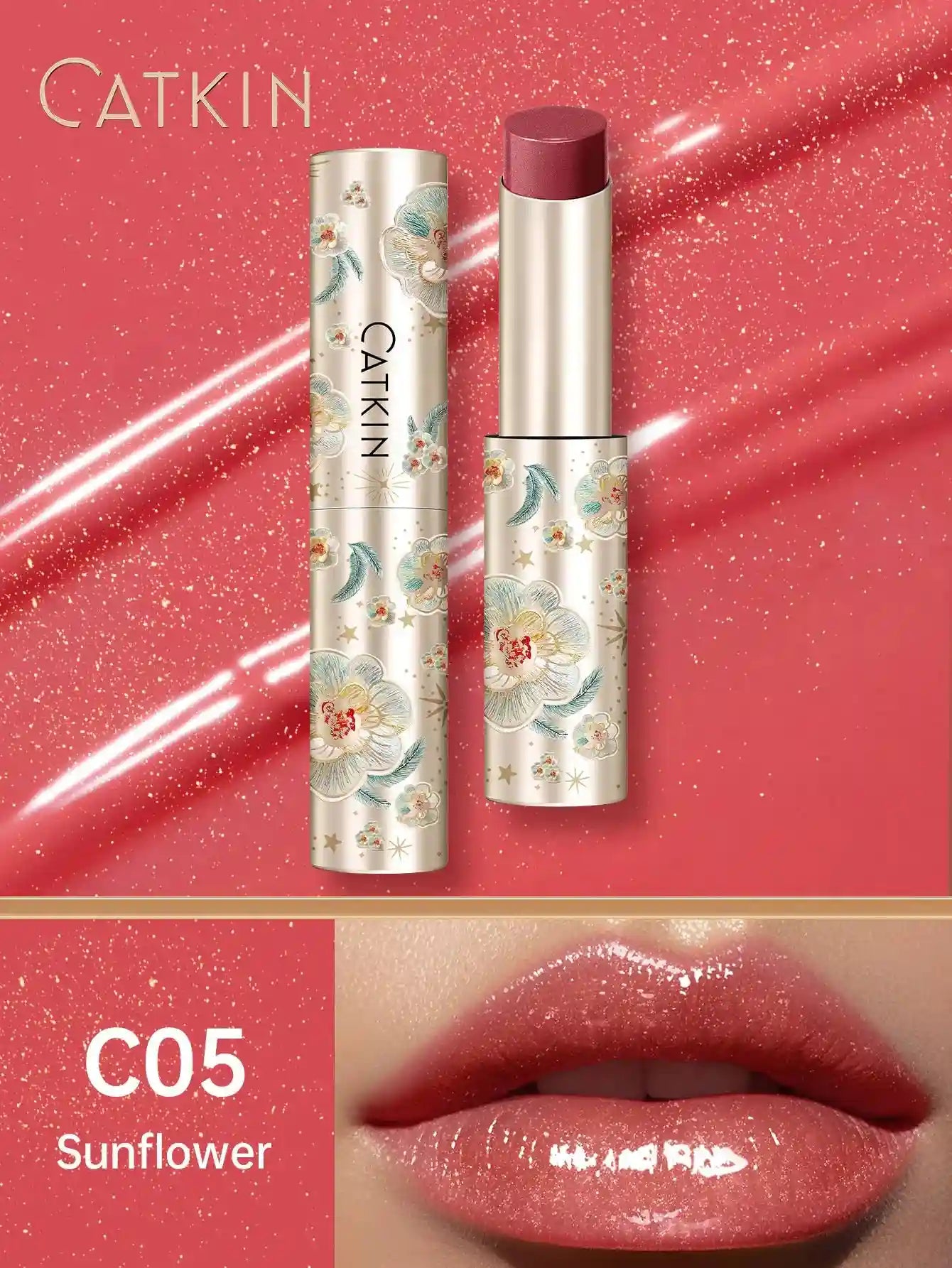 Moisturizing Tinted Lip Balm - Hydrating Lip Care with 6 Vibrant Shades Lip Care Tidesmit