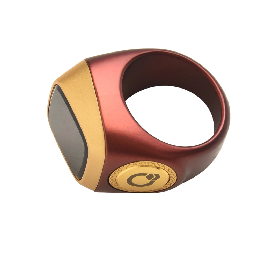 Smart Zikr Ring Counter Waterproof Health Monitor by Tidesmit Tidesmit