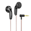 Tidesmit Wired Earbuds 15.4mm Dynamic Driver HiFi Bass Headphones Black No Mic Tidesmit