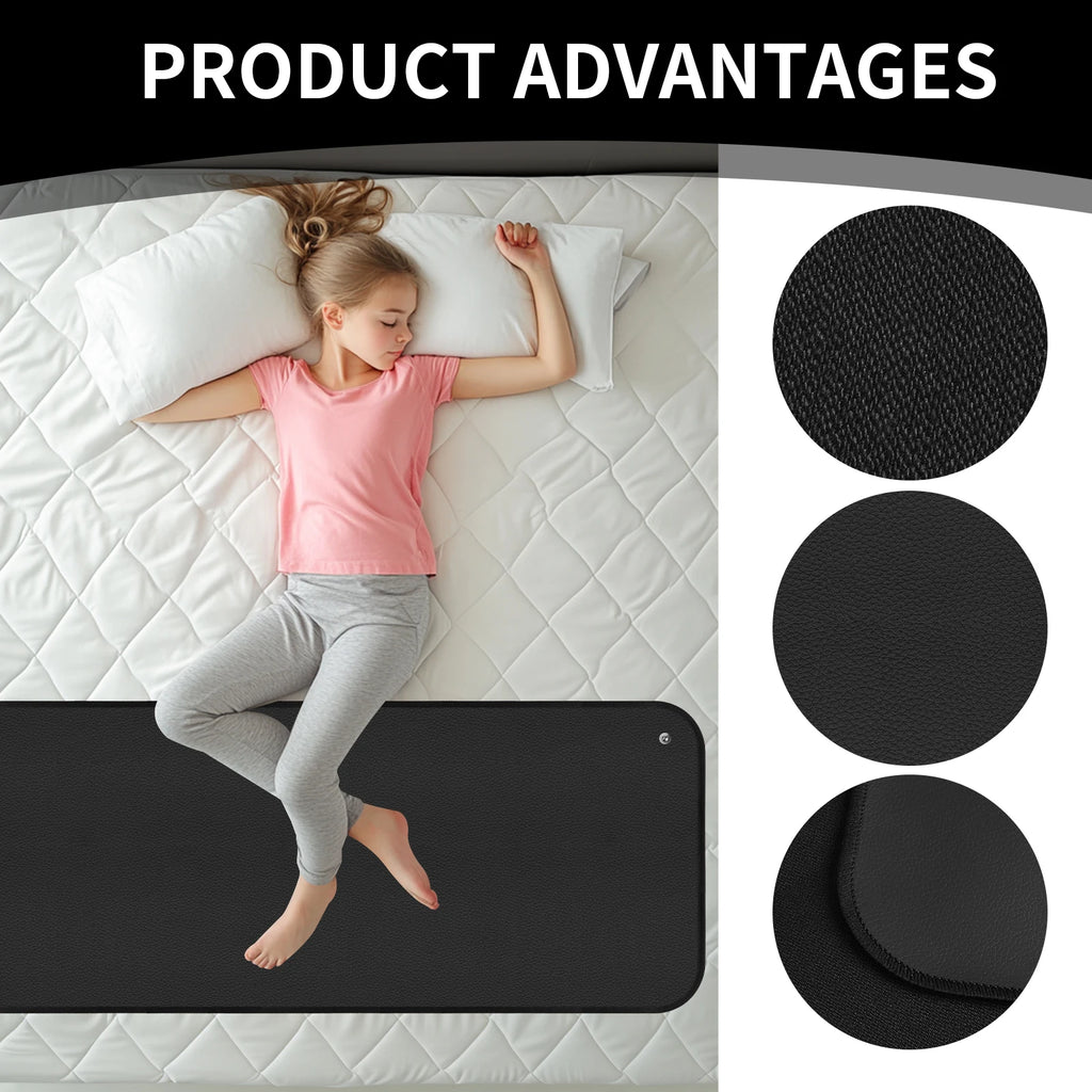 6 Size Grounding Mat Soft PU Pad for Improves Sleep Enhanced Circulation Reduces Pain Home Yoga Foot Mat Table Desk Rug