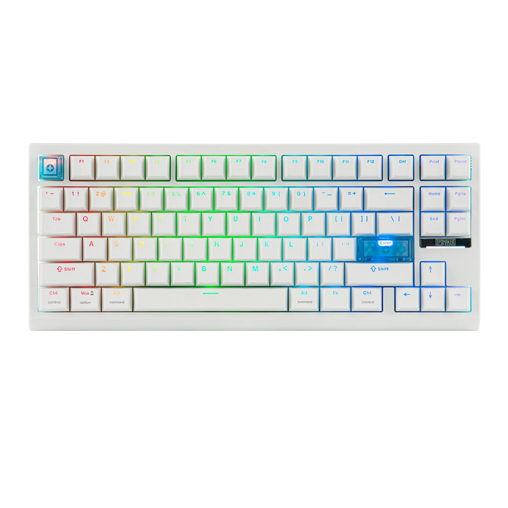 EPOMAKER G84 HE 75% ANSI US Layout Wired/BT/2.4Ghz Wireless Hall Effect Magnetic Mechanical Keyboard with DKS & SOCD Support