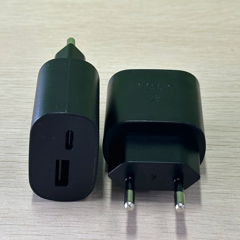 Samsung 25W USB-C Fast Charger Adapter - EU & US Plug Options Tidesmit