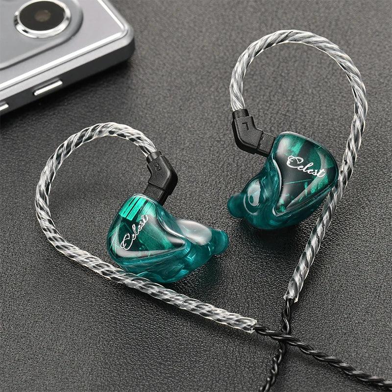 Kinera Celest Wyvern IEMs | 10mm LCP Driver HiFi Wired Earphones | Tidesmit Tidesmit