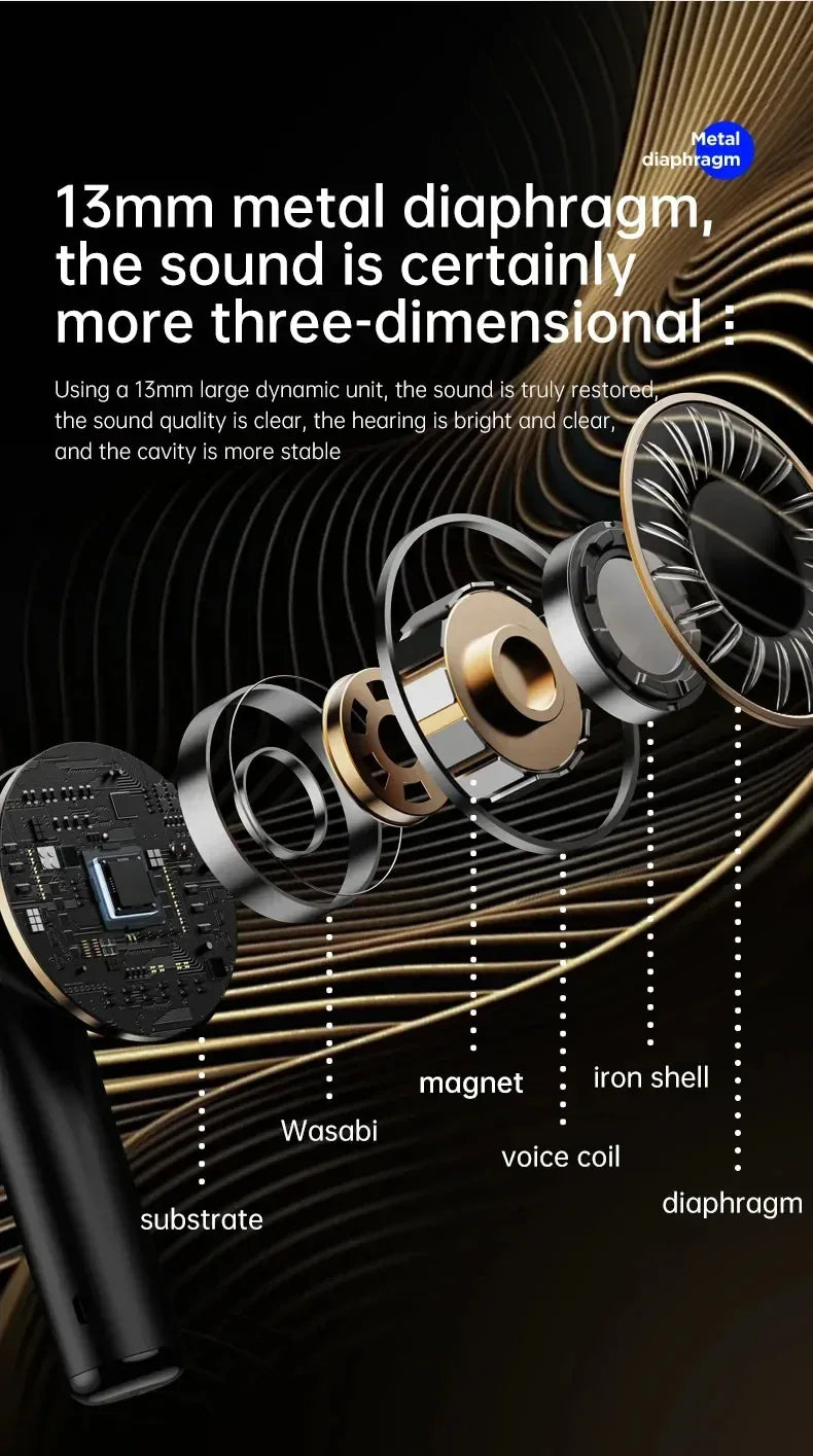 Tidesmit XKT26 Noise Cancelling TWS Bluetooth Earbuds | 35% Off Tidesmit