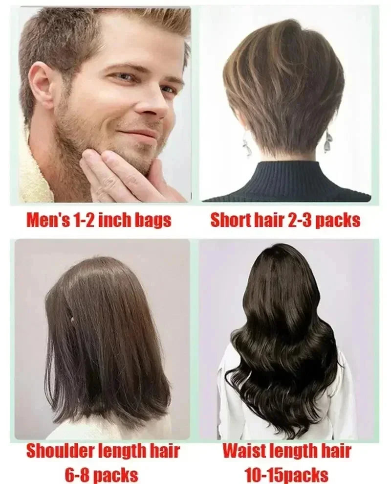 Hair Color Shampoo Cover Gray Hair 5 Minutes Change Hair Color Non-Irritating Hair Dye Shampoo DIY Fashion Hair Color Hair Care