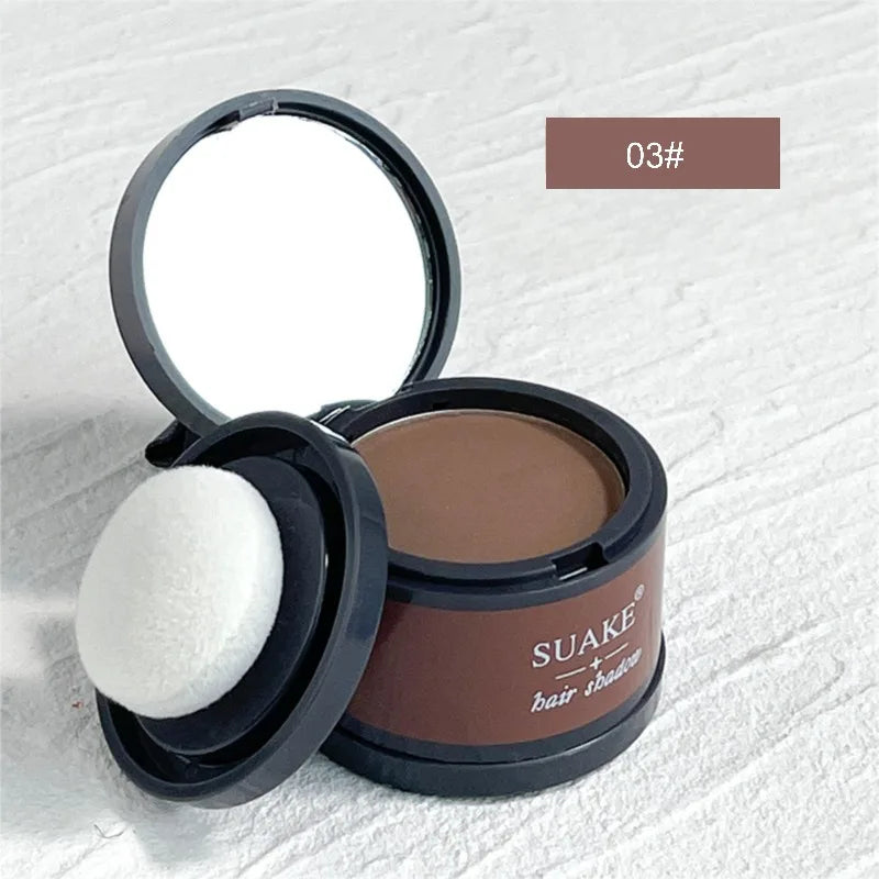 Tidesmit 4-color hairline powder shade swatches for waterproof forehead contouring and root touch-up makeup