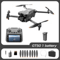 4K Camera Drone with GPS - Foldable Brushless RC Quadcopter by Tidesmit GT50-Brushless-1B Tidesmit