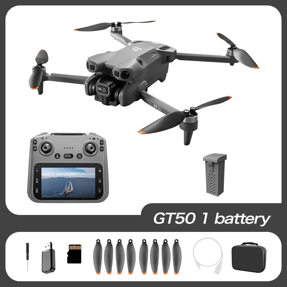 4K Camera Drone with GPS - Foldable Brushless RC Quadcopter by Tidesmit GT50-Brushless-1B Tidesmit