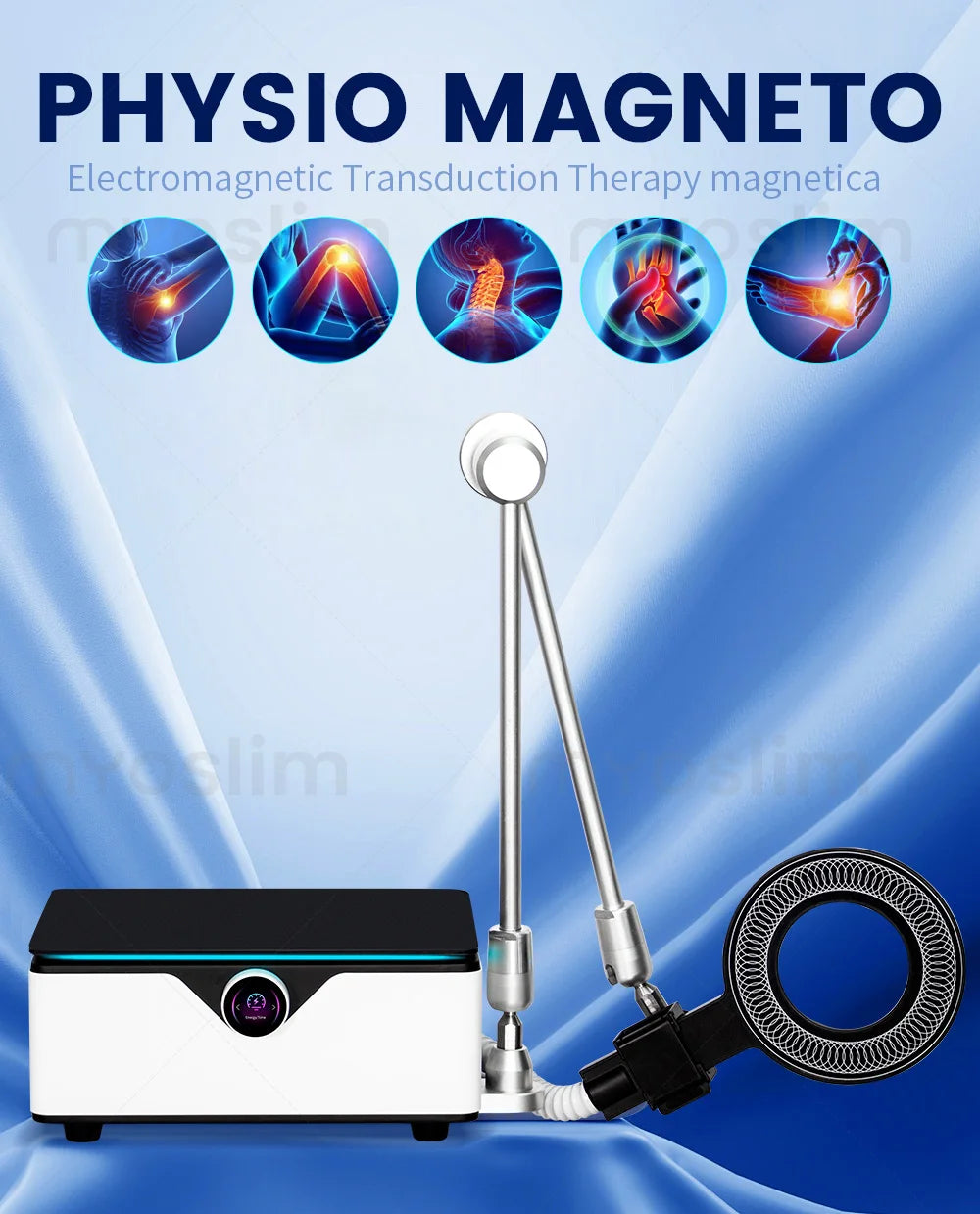 EMTT Physio Magnetotherapy Machine for Pain Relief | Tidesmit Relaxation Treatment Tidesmit