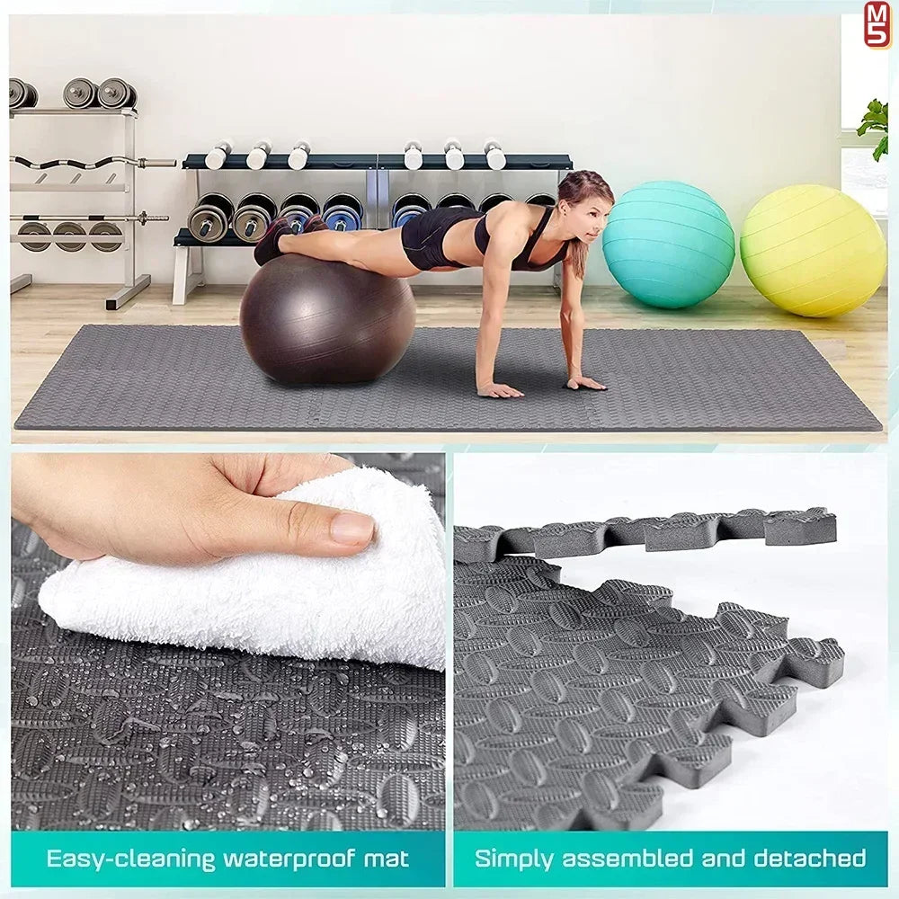 Massage Cushion Puzzle Mat - Non-Slip EVA Foam Exercise Tiles Massage Cushion Tidesmit