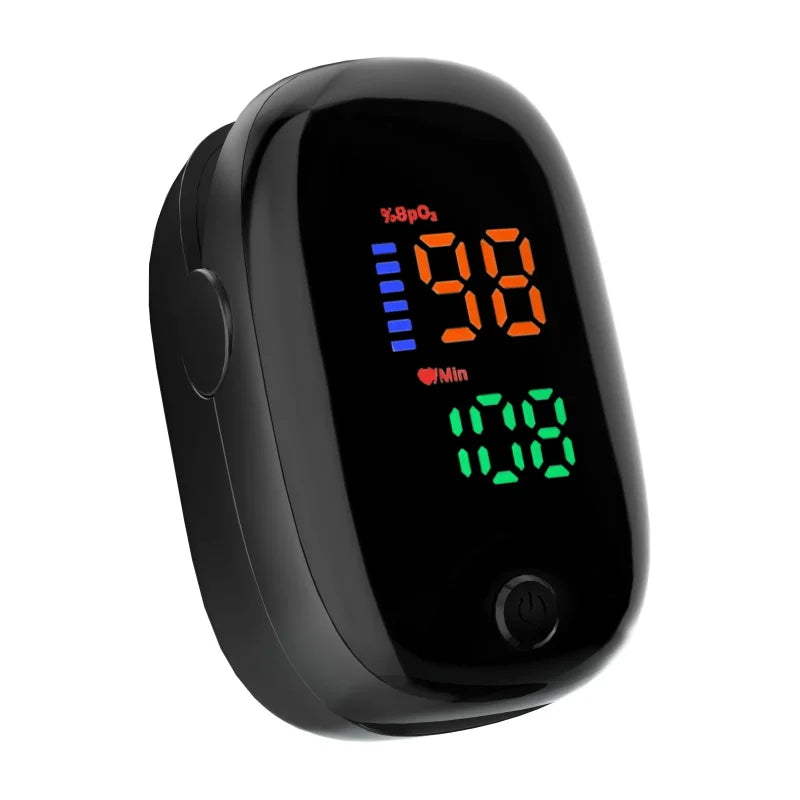 Finger Pulse Oximeter& Non-Contact Infrared Thermometer-Digital LCD Thermometer for Adults & Infants,Ear Temperature Measurement