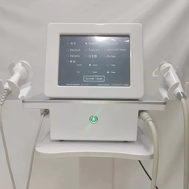 Fractional RF Microneedling Machine - 150W Pro Skin Tightening Device Scrubs Treatments Tidesmit