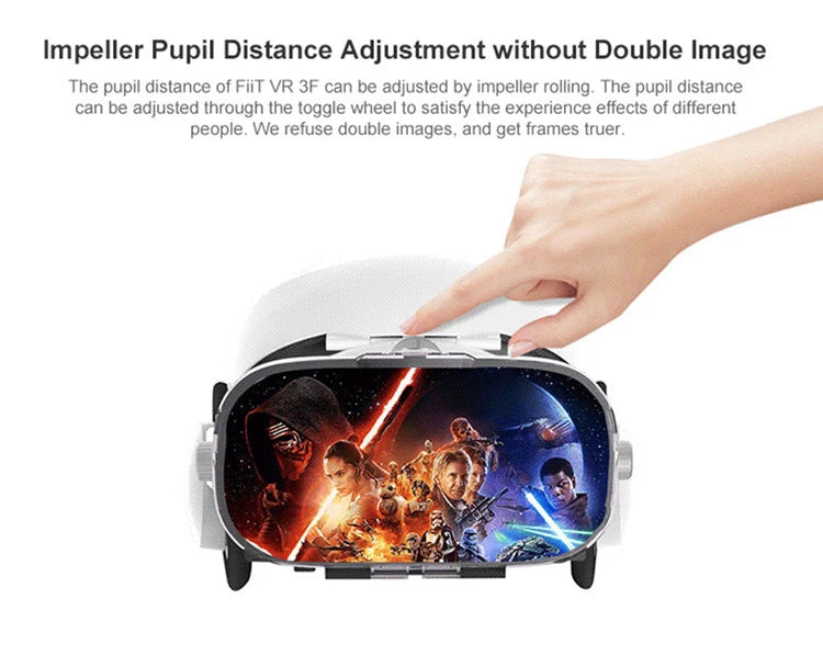 VR Headset for Smartphones with Remote - Immersive 3D Mobile Gaming Tidesmit