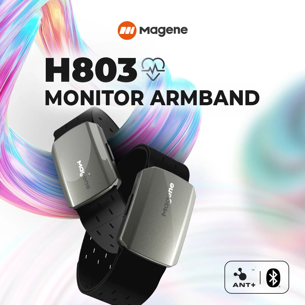Tidesmit H803 Heart Rate Armband Monitor - Bluetooth & ANT+ Connectivity Tidesmit