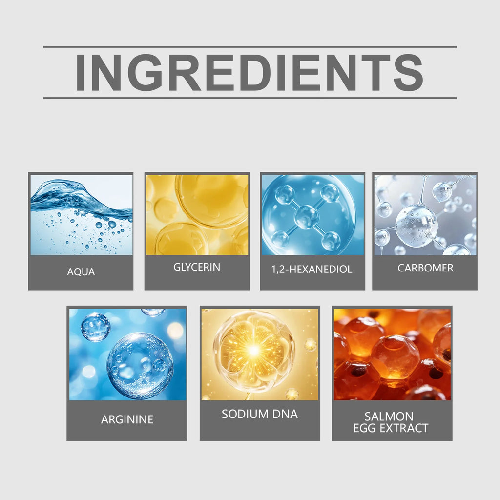 Tidesmit Elasticity Boost Korean serum texture close-up for rejuvenating lightweight anti-aging face care
