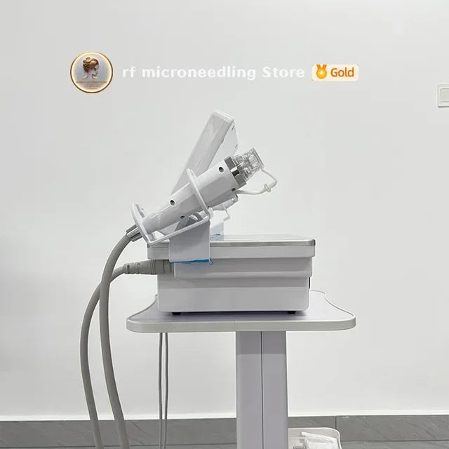 Fractional RF Microneedling Machine - 150W Pro Skin Tightening Device Scrubs Treatments Tidesmit