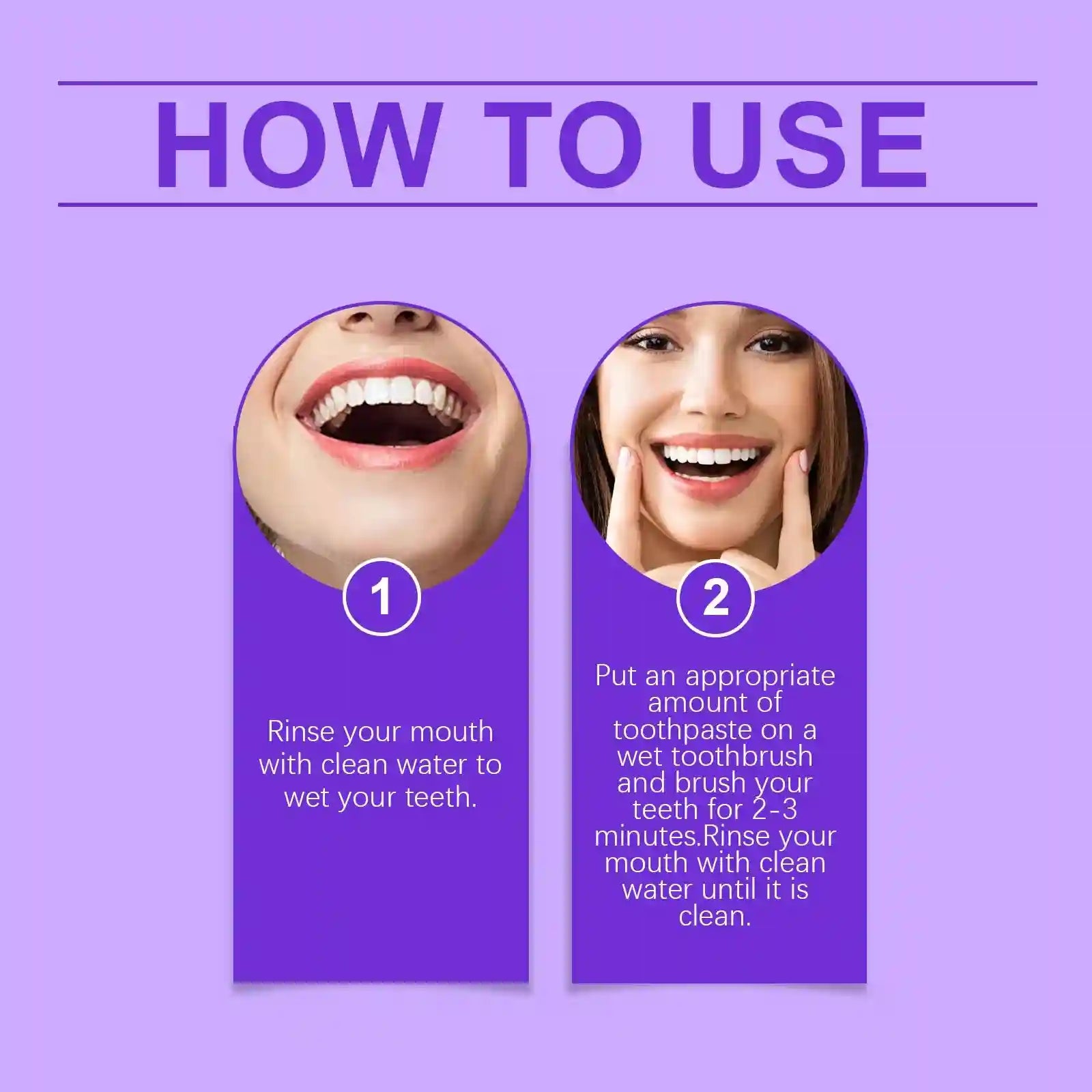 Tidesmit purple niacinamide teeth whitening toothpaste for plaque removal and fresh breath