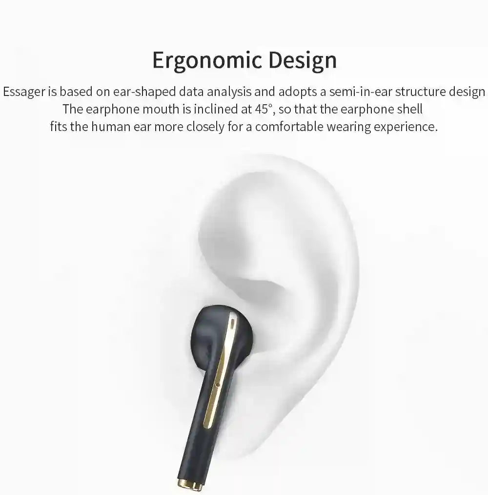 Tidesmit Wireless Bluetooth Earphones - Waterproof Stereo Sound (4 Colors) Tidesmit