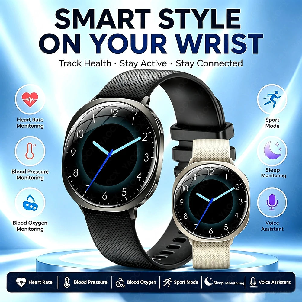 2026 New SmartWatch 5.93mm Thin HD Display Answer Make Call Message Sport Fitness Bracelet IP68 Waterproof Clock for Women Men