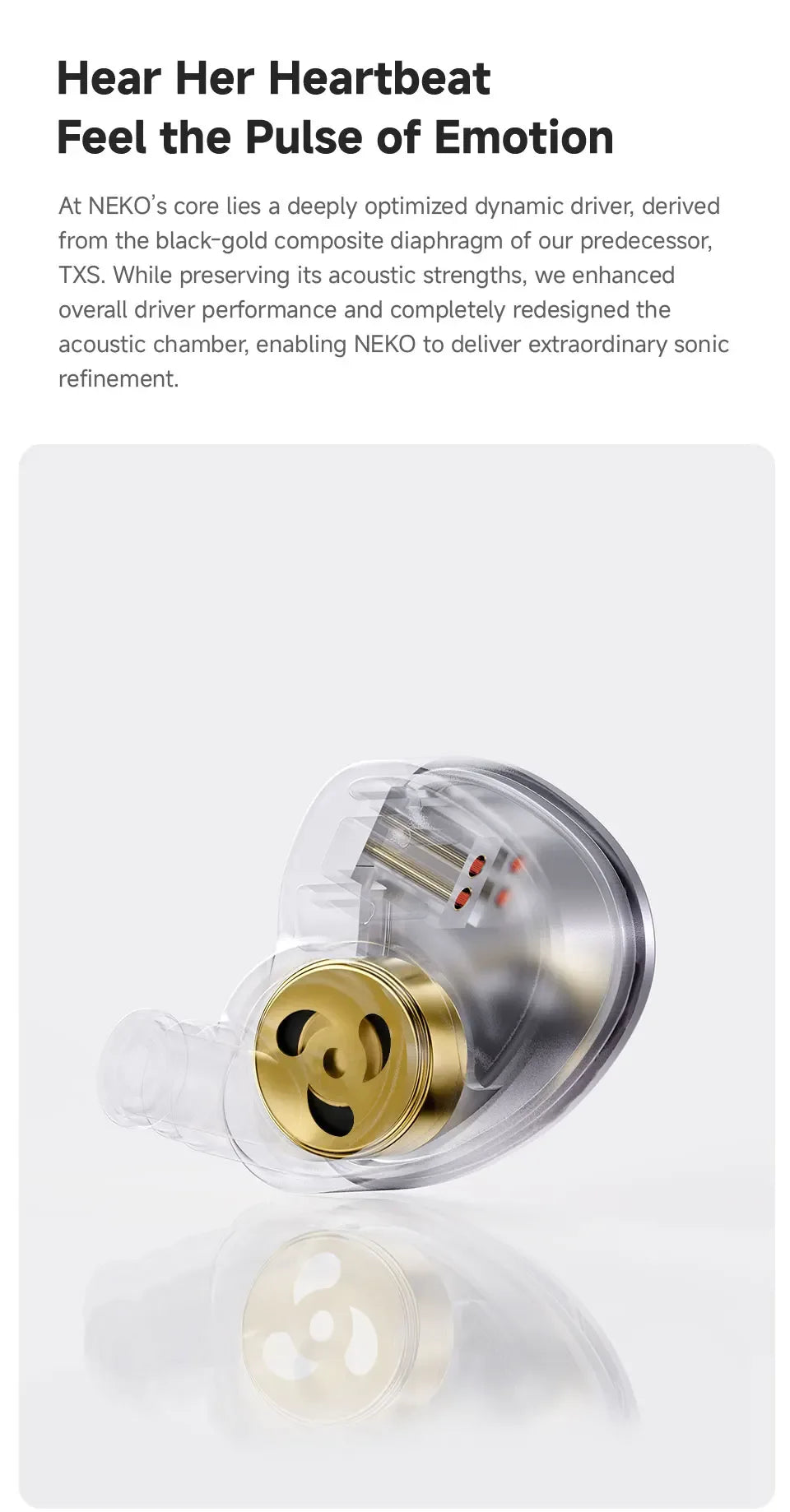 Wired HiFi In-Ear Monitors | Laser Engraved Metal Shell | Tidesmit Tidesmit