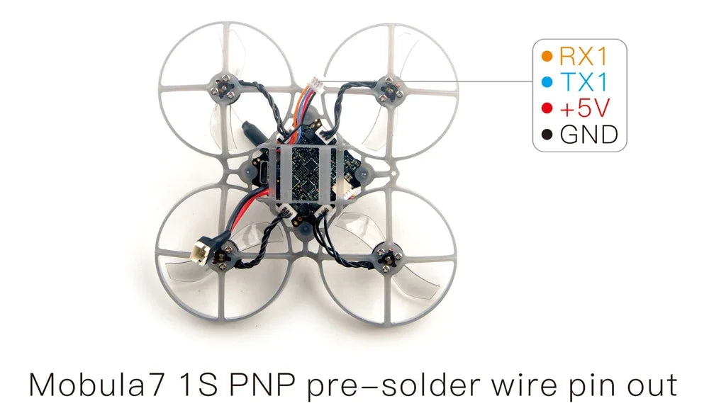 Mobula7 1S ELRS Tiny Whoop Drone | 75mm Racing Quad | ELRS V3.0 Tidesmit