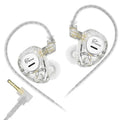 Tidesmit Dual Dynamic Driver Wired Earphones With Microphone Clear no mic Tidesmit